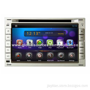 Android In-dash Car DVD MP3 Player for VW Passat, Supports BT/GPS/iPod/Wi-Fi/3G/DVR/Easy Link